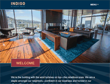 Tablet Screenshot of indigo12west.com